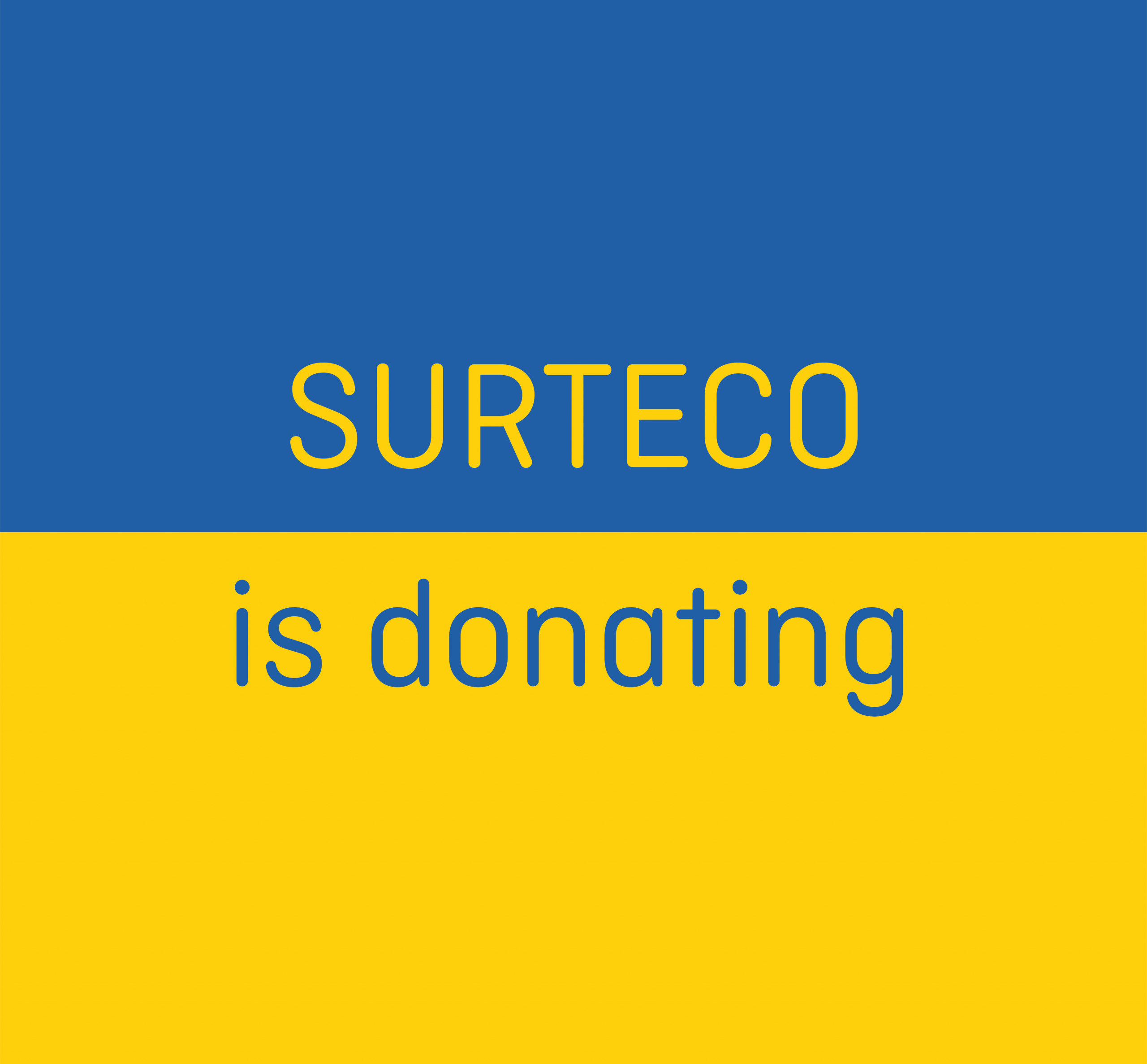 SURTECO is donating to the Ukrainian citizens