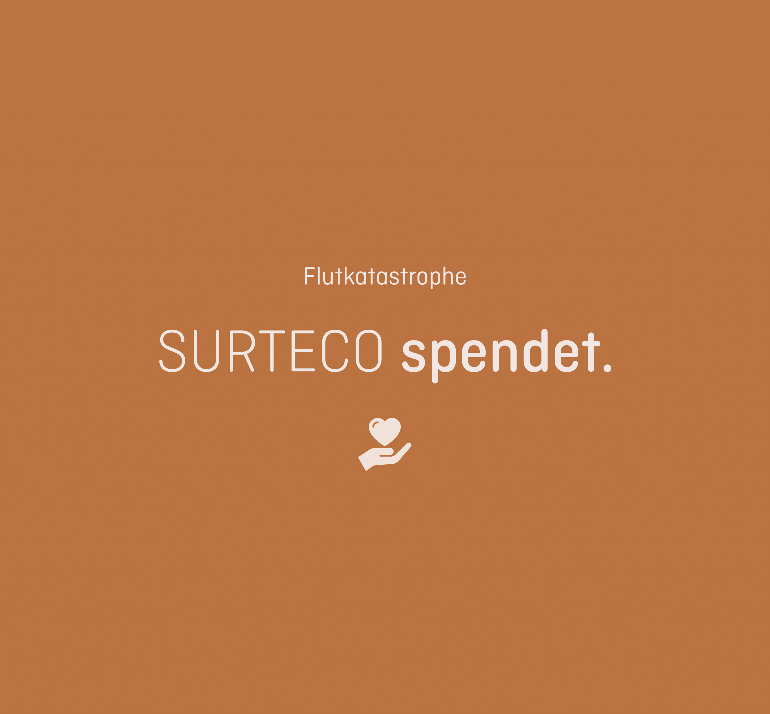 SURTECO spendet für Hochwasseropfer