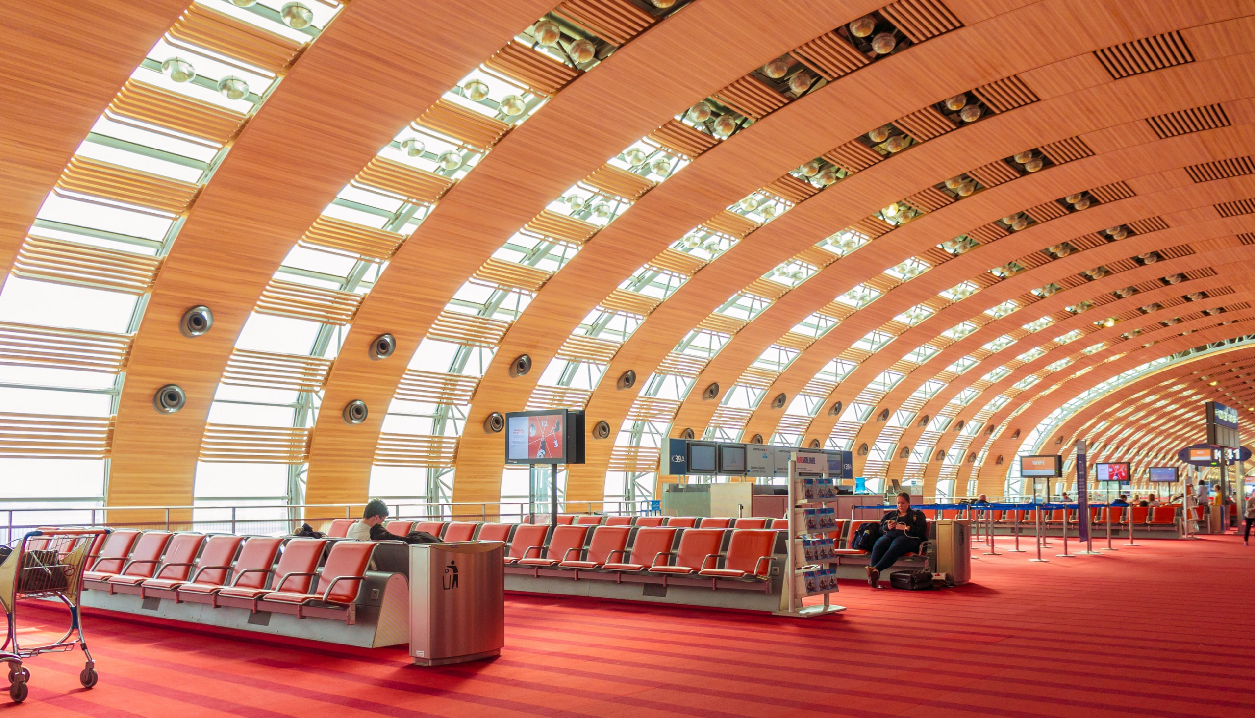 Designerlebnis: Flughafen Charles-de-Gaulle
